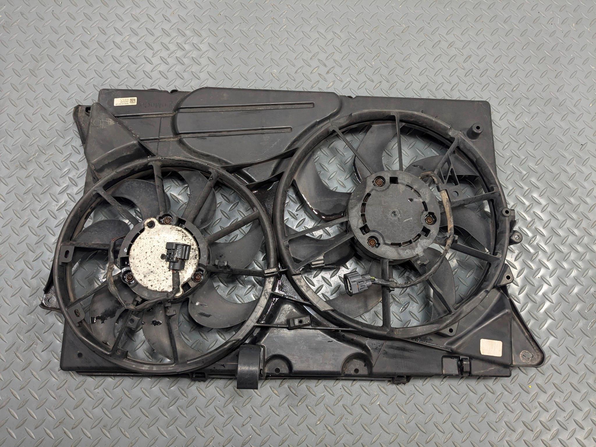 2011 - 2015 OEM FORD EXPLORER DUAL RADIATOR ELECTRIC COOLING FAN MOTOR ASSEMBLY