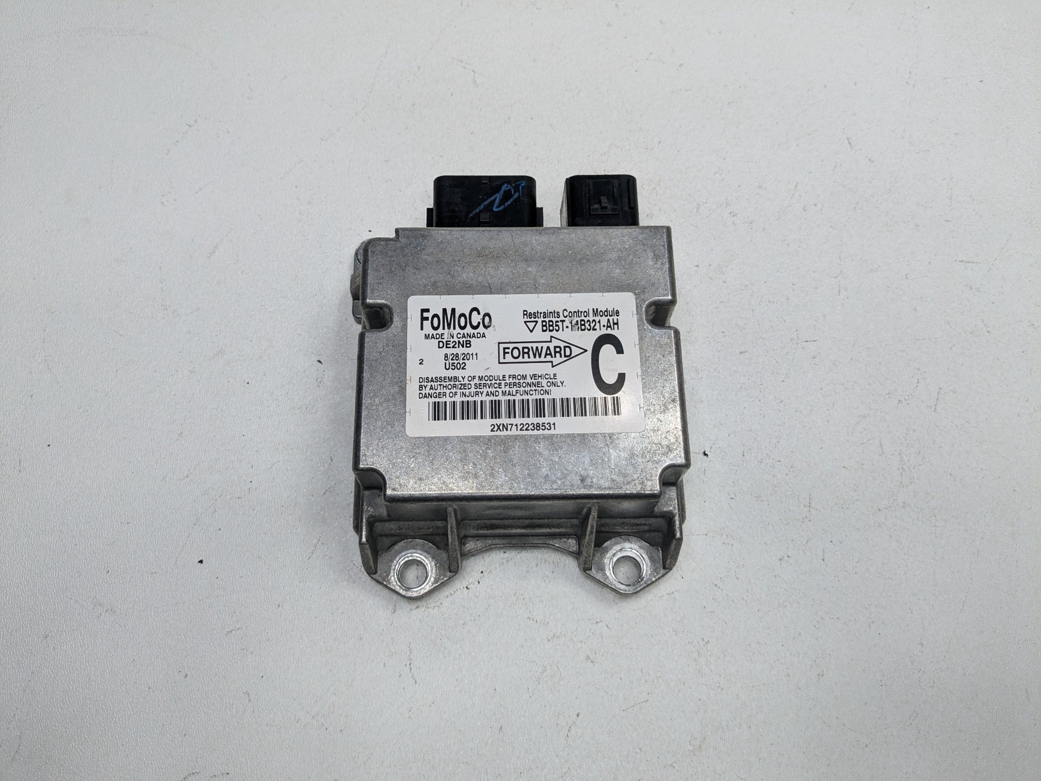 2011 - 2015 OEM FORD EXPLORER RESTRAINTS CONTROL MODULE UNIT