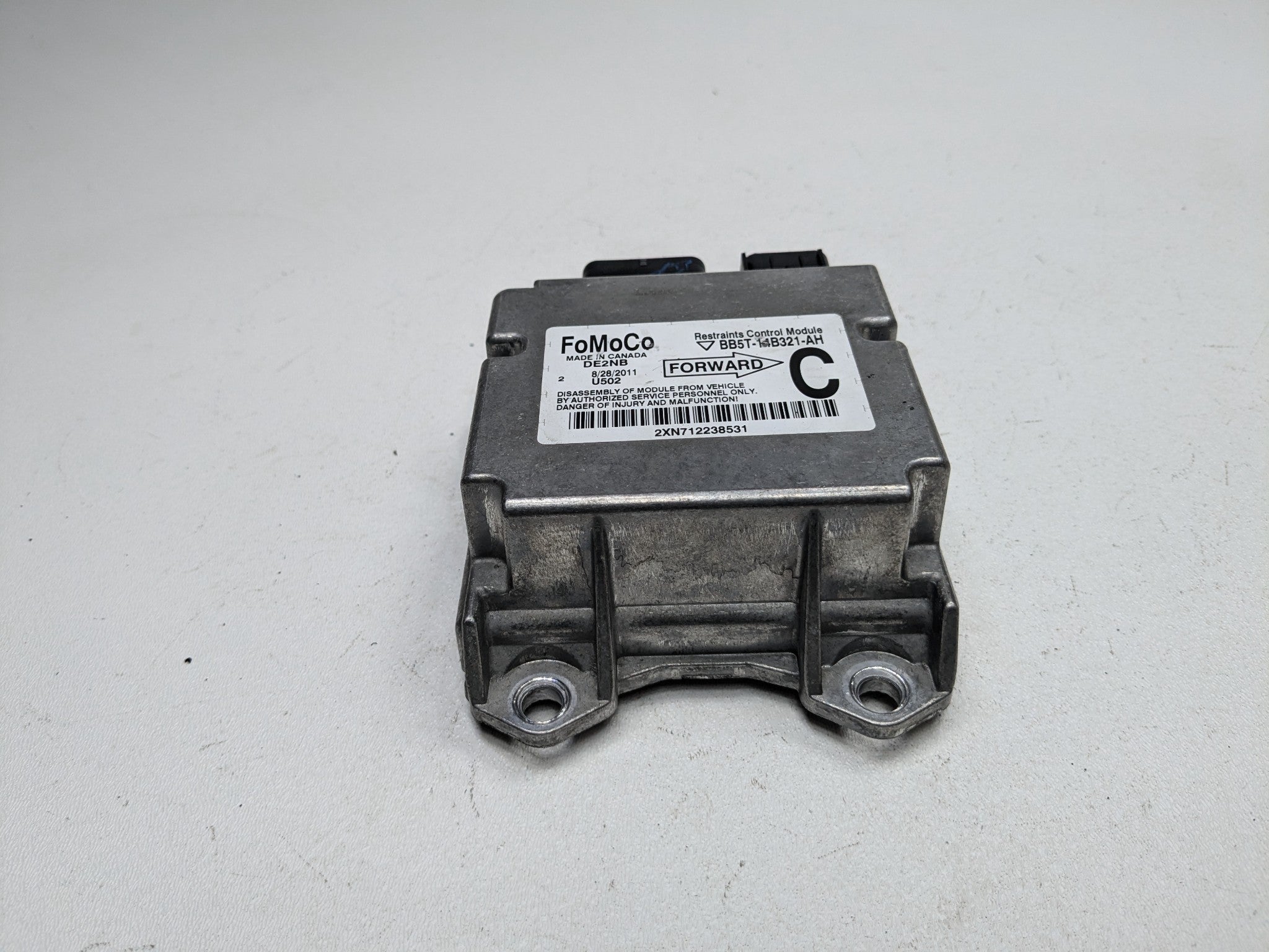 2011 - 2015 OEM FORD EXPLORER RESTRAINTS CONTROL MODULE UNIT