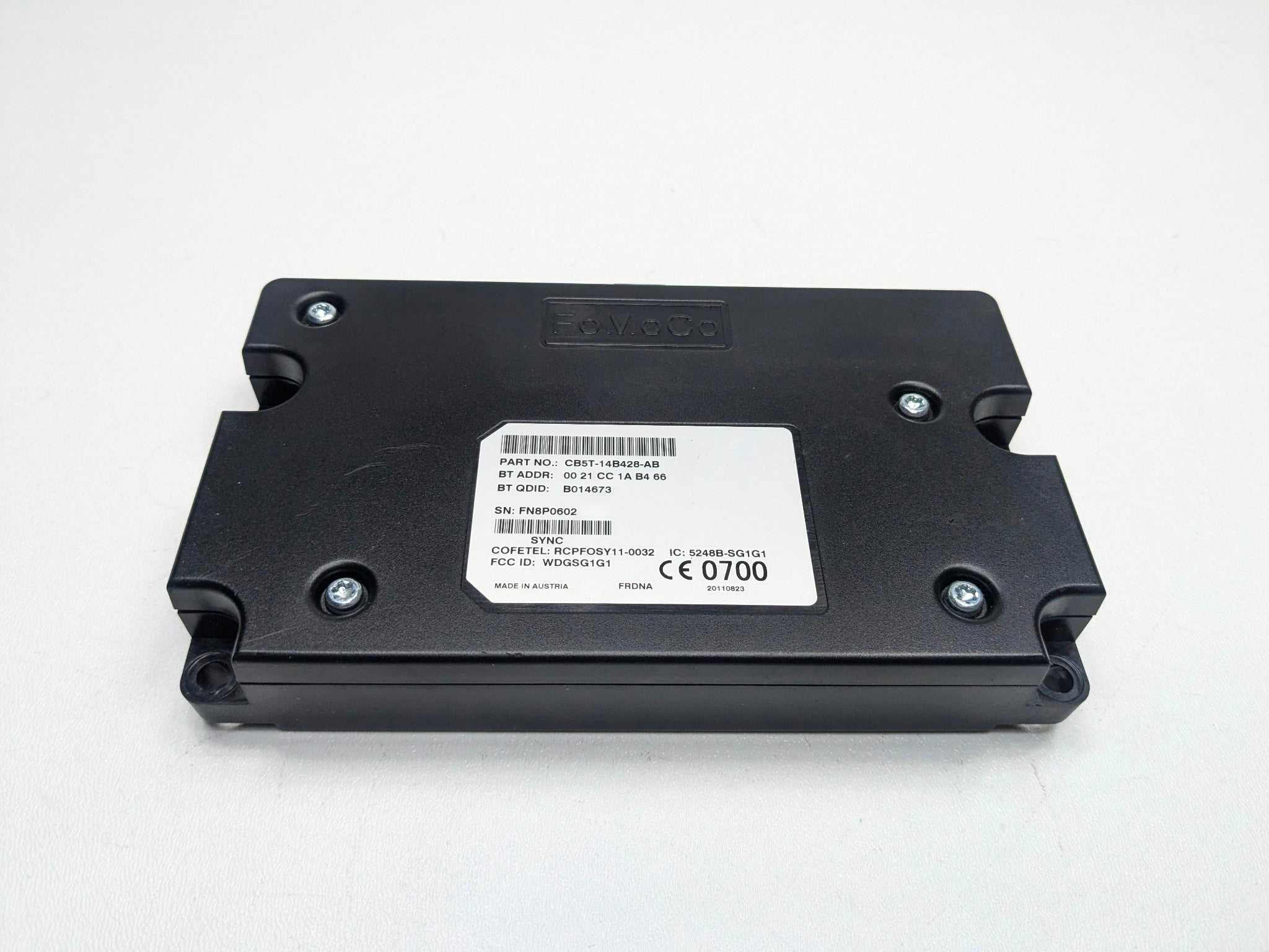 2011 - 2015 OEM FORD EXPLORER COMMIUNICATION CONTROL SYNC MODULE