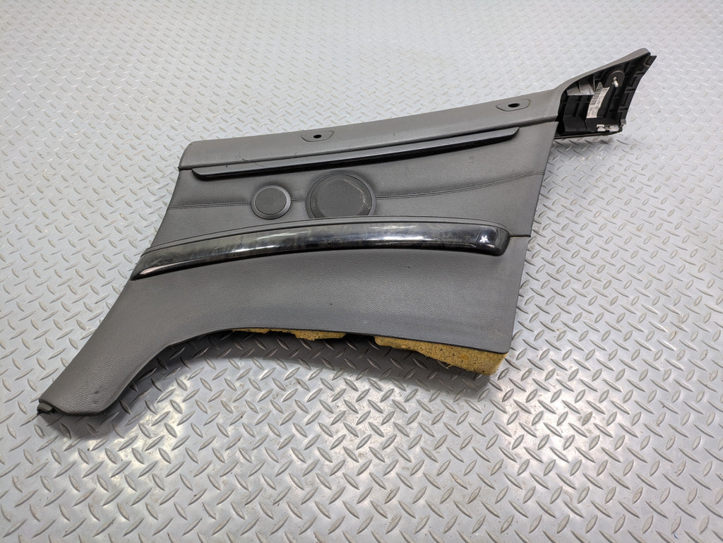07 - 09 OEM BMW 328I REAR RIGHT PASSENGER SIDE INTERIOR QUARTER DOOR TRIM PANEL