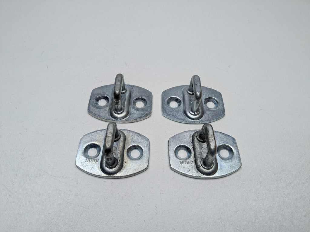 06 - 09 OEM TOYOTA PRIUS FRONT AND REAR DOOR LOCK LATCH STRIKER PLATE SET OF 4