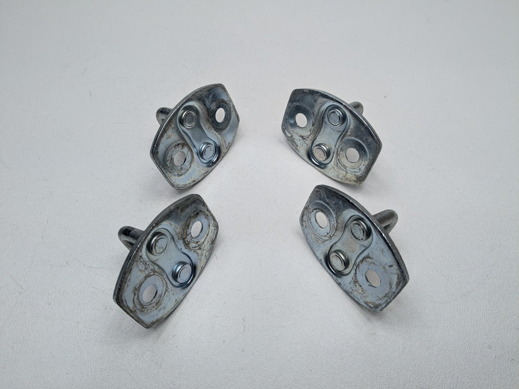 06 - 09 OEM TOYOTA PRIUS FRONT AND REAR DOOR LOCK LATCH STRIKER PLATE SET OF 4