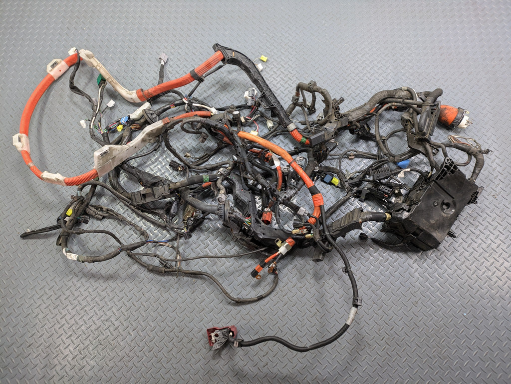 10 - 11 OEM TOYOTA PRIUS INTERIOR HOOD WIRE WIRING HARNESS CABLE AND CONNECTOR