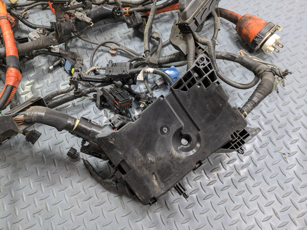 10 - 11 OEM TOYOTA PRIUS INTERIOR HOOD WIRE WIRING HARNESS CABLE AND CONNECTOR