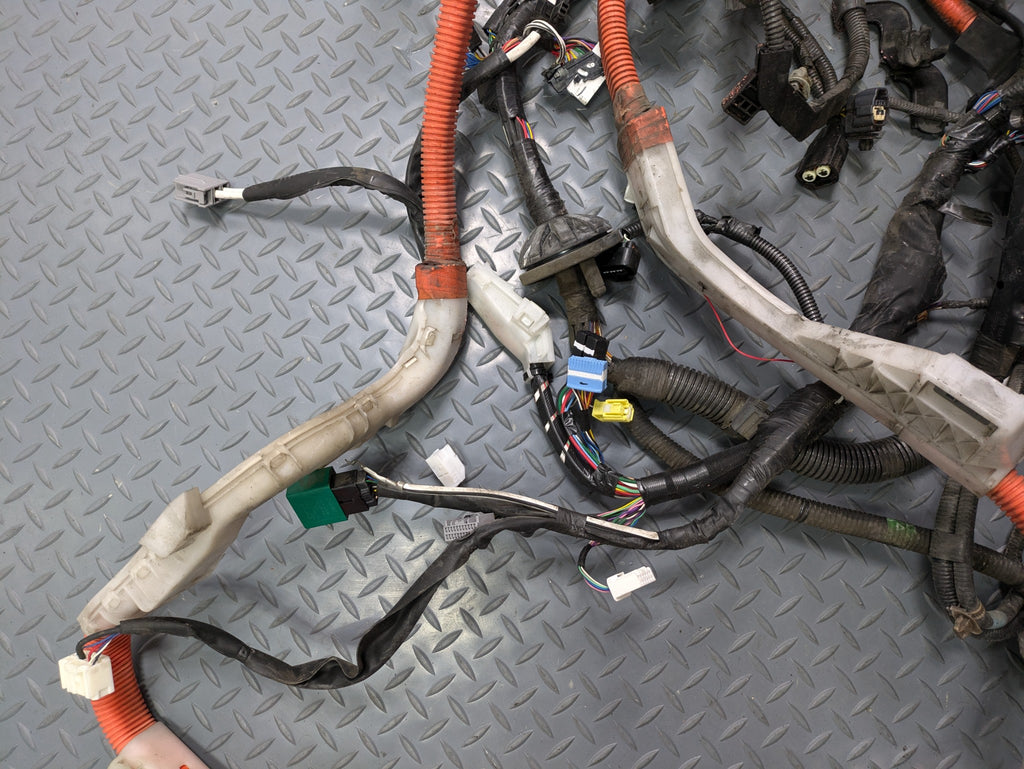 10 - 11 OEM TOYOTA PRIUS INTERIOR HOOD WIRE WIRING HARNESS CABLE AND CONNECTOR