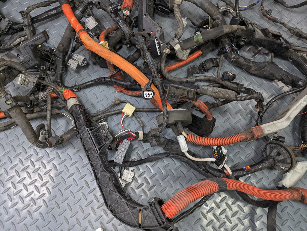 10 - 11 OEM TOYOTA PRIUS INTERIOR HOOD WIRE WIRING HARNESS CABLE AND CONNECTOR