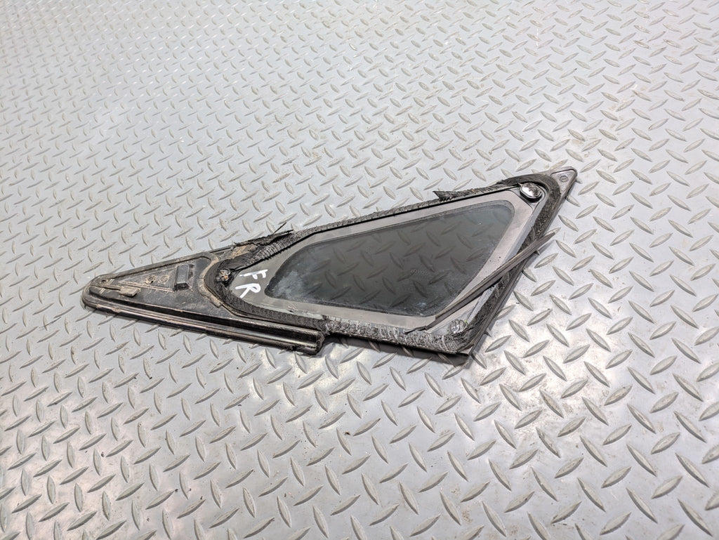 2012 - 2015 OEM TOYOTA PRIUS FRONT RIGHT PASSENGER SIDE VENT GLASS WINDOW