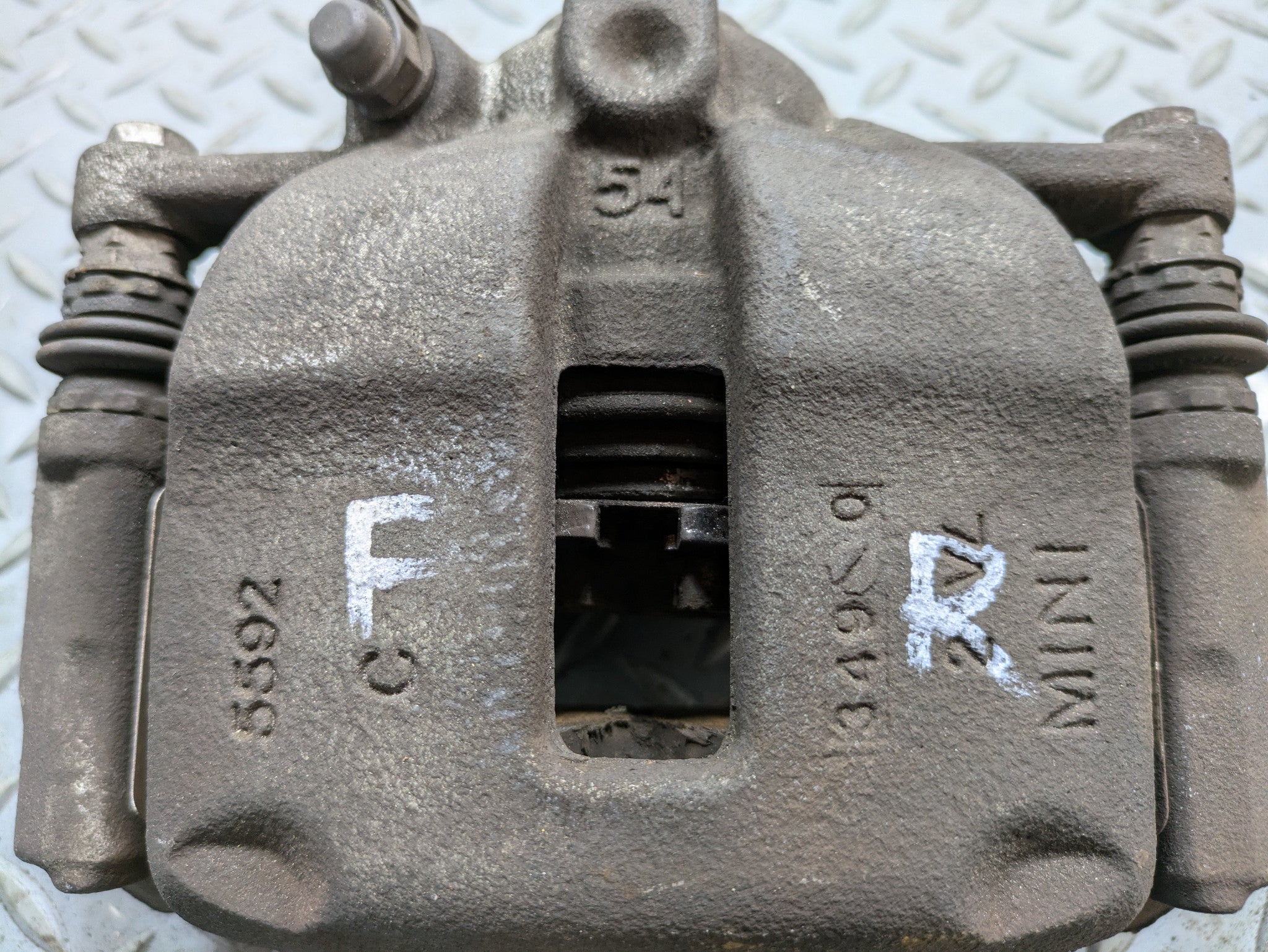 2011 - 2013 OEM MINI COOPER FRONT RIGHT PASSENGER SIDE BRAKE CALIPER