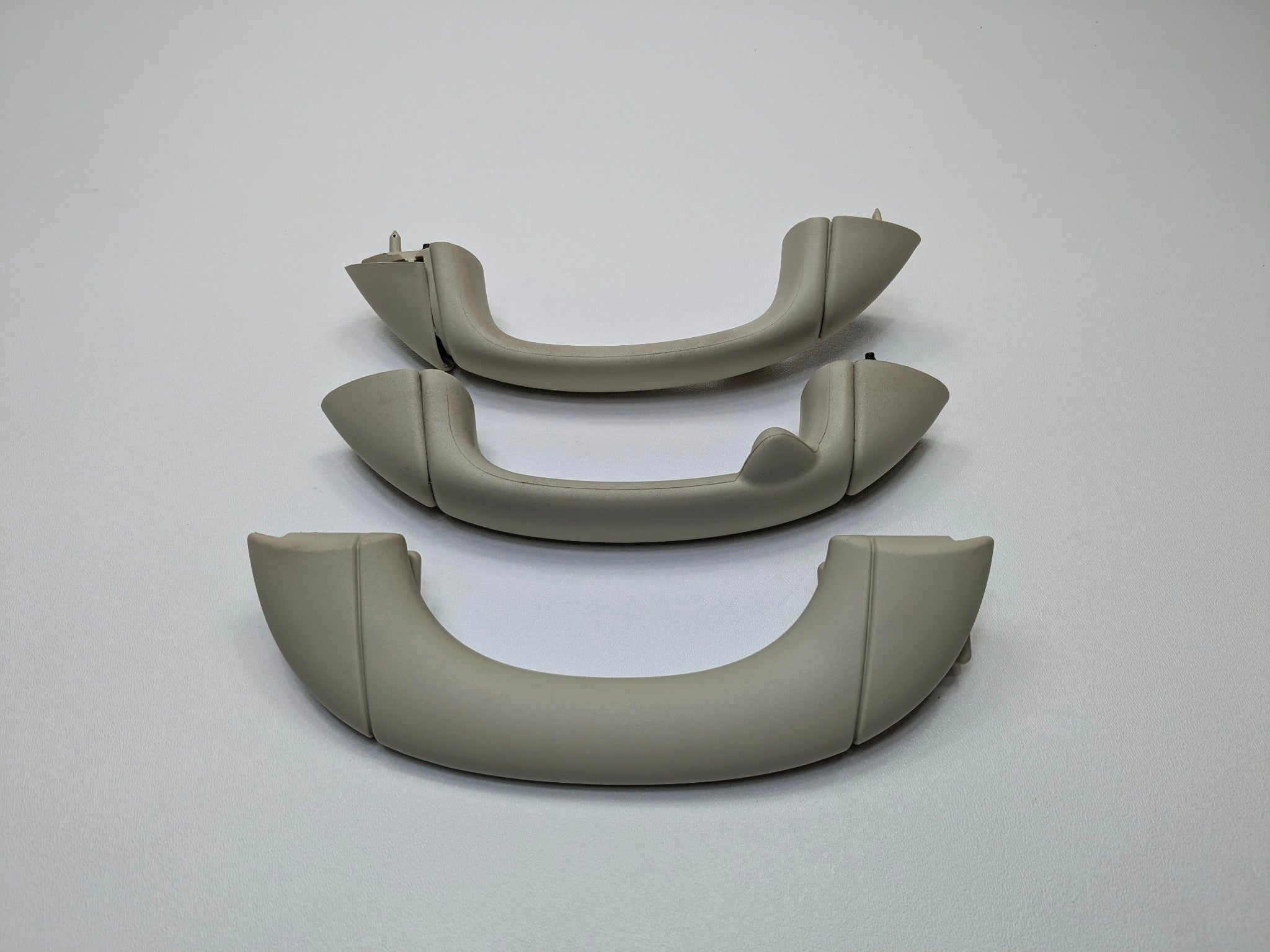 2011 - 2013 OEM MINI COOPER INTERIOR UPPER ROOF GRAB GRIP HANDLE BAR SET