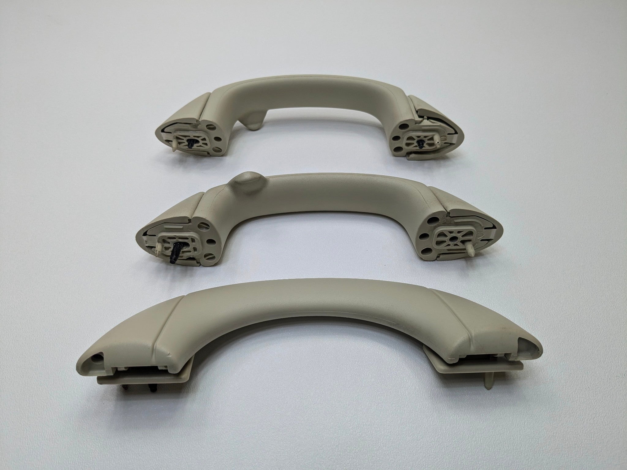 2011 - 2013 OEM MINI COOPER INTERIOR UPPER ROOF GRAB GRIP HANDLE BAR SET
