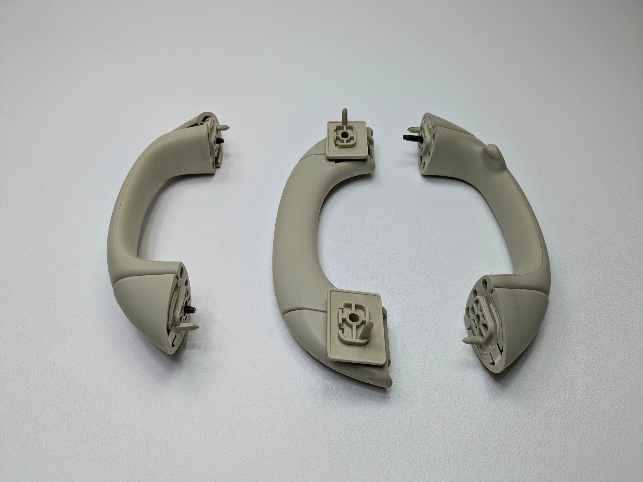 2011 - 2013 OEM MINI COOPER INTERIOR UPPER ROOF GRAB GRIP HANDLE BAR SET