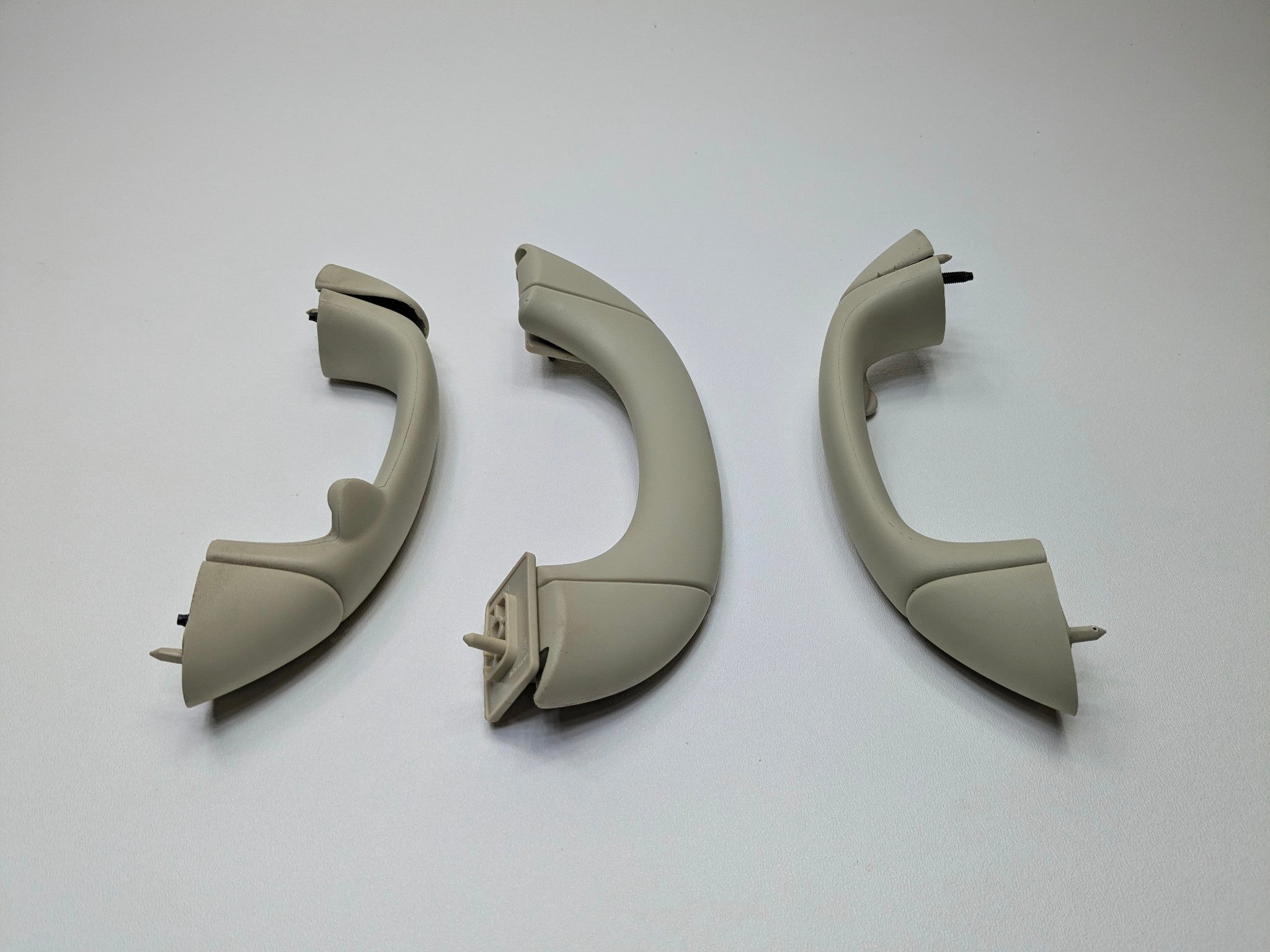2011 - 2013 OEM MINI COOPER INTERIOR UPPER ROOF GRAB GRIP HANDLE BAR SET
