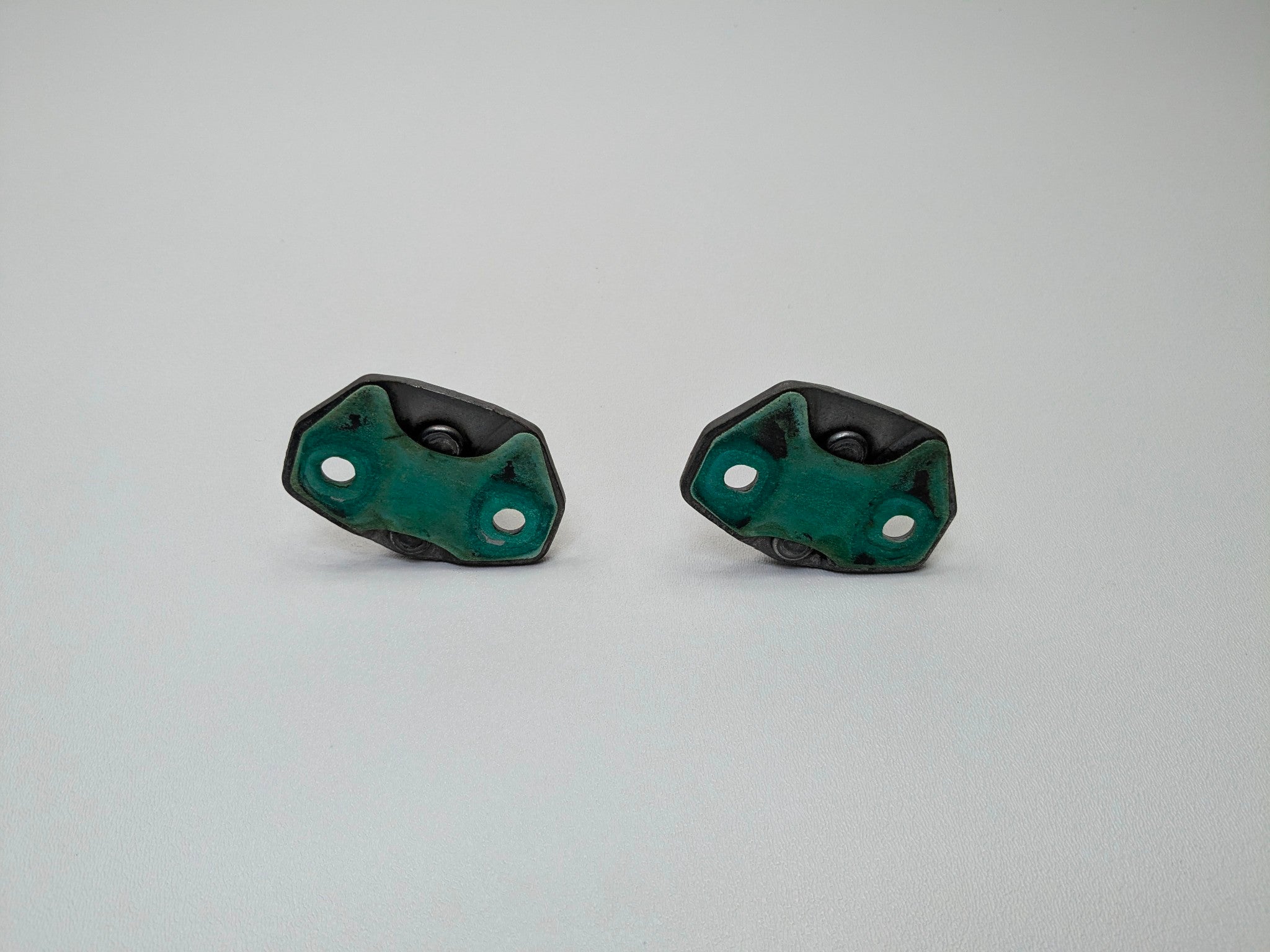 2011 - 2013 OEM MINI COOPER LEFT AND RIGHT DOOR LOCK LATCH STRIKER SET OF TWO