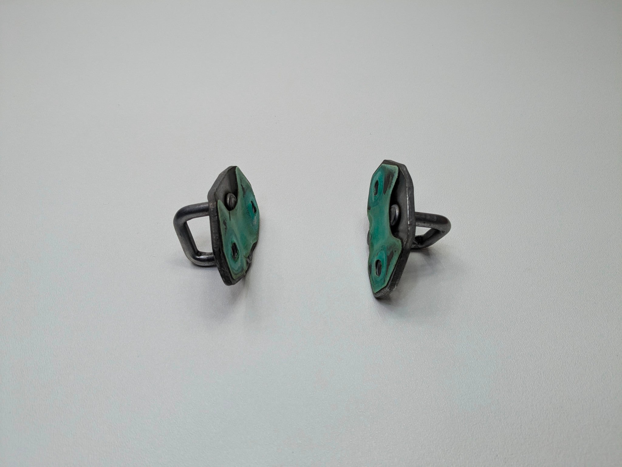 2011 - 2013 OEM MINI COOPER LEFT AND RIGHT DOOR LOCK LATCH STRIKER SET OF TWO