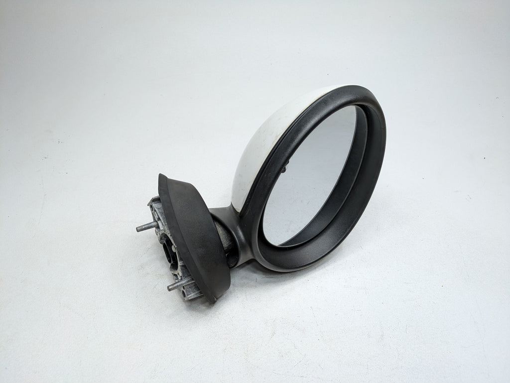 2011 - 2013 OEM MINI COOPER FRONT LEFT DRIVER SIDE VIEW DOOR MIRROR WHITE