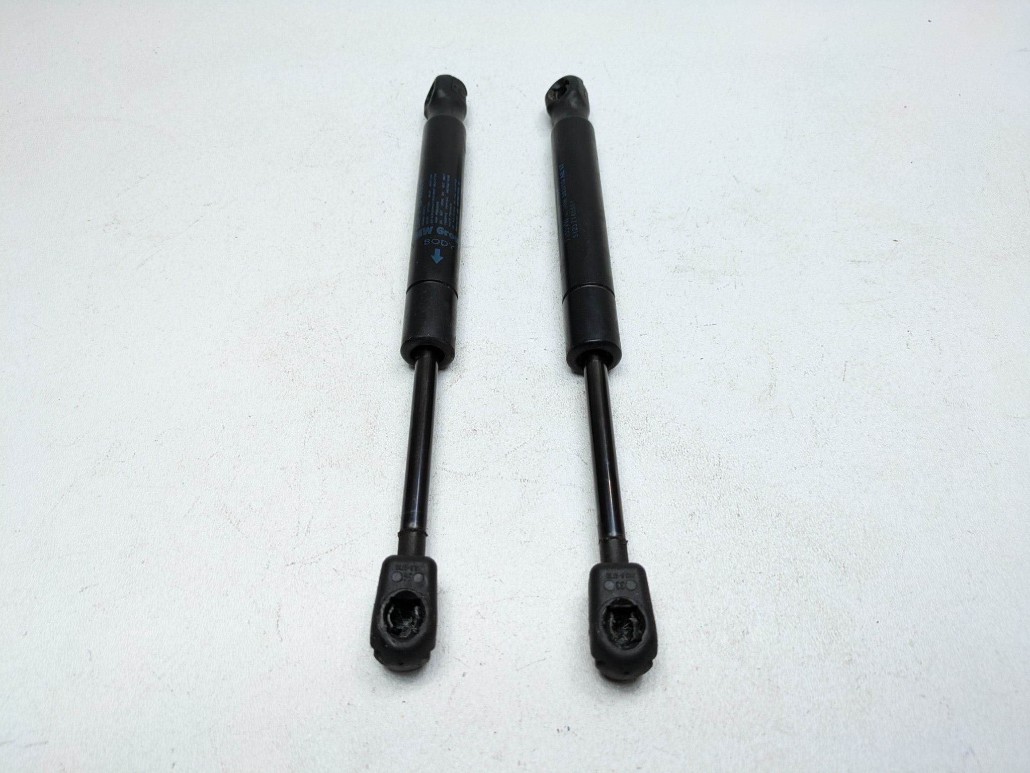 2011 - 2013 OEM MINI COOPER FRONT LEFT AND RIGHT SIDE HOOD SHOCK STRUT ASSEMBLY