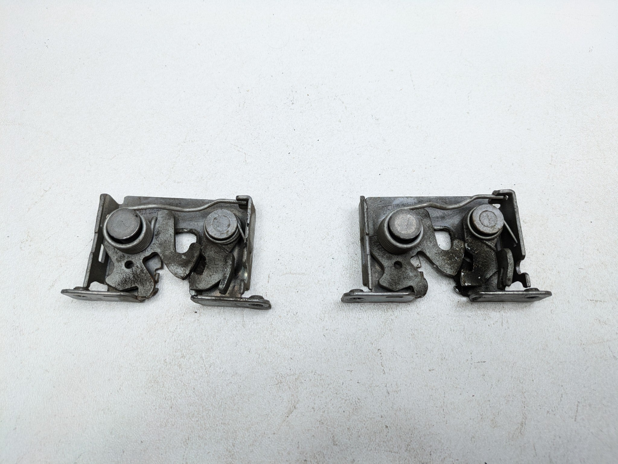 2011 - 2013 OEM MINI COOPER FRONT LEFT AND RIGHT SIDE HOOD LATCH LOCK