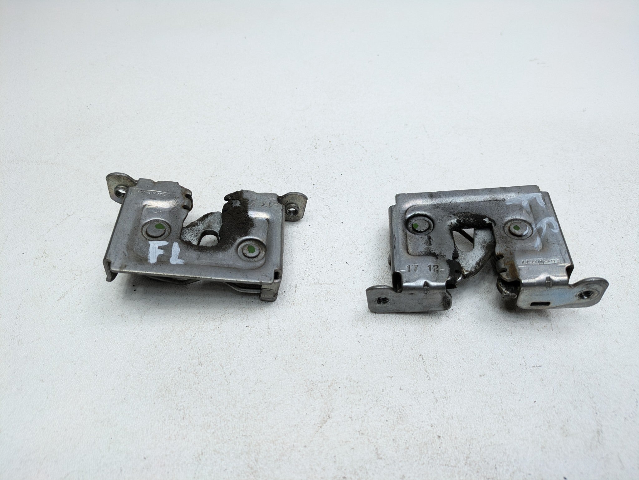 2011 - 2013 OEM MINI COOPER FRONT LEFT AND RIGHT SIDE HOOD LATCH LOCK