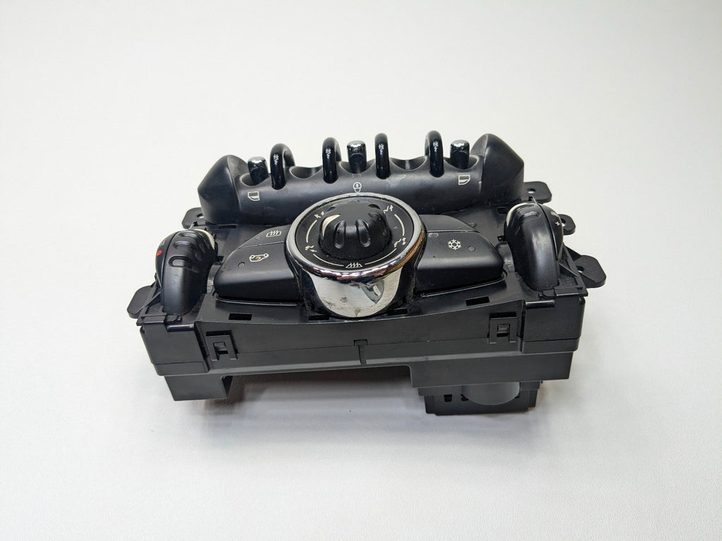 2011 - 2013 OEM MINI COOPER AC HEATER CONTROL WITH GLASS SWITCH