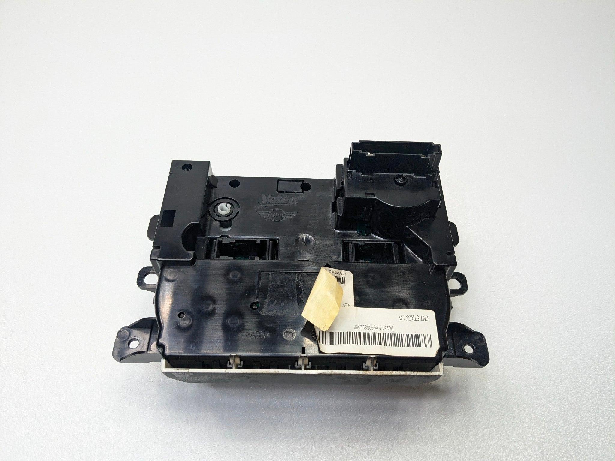 2011 - 2013 OEM MINI COOPER AC HEATER CONTROL WITH GLASS SWITCH