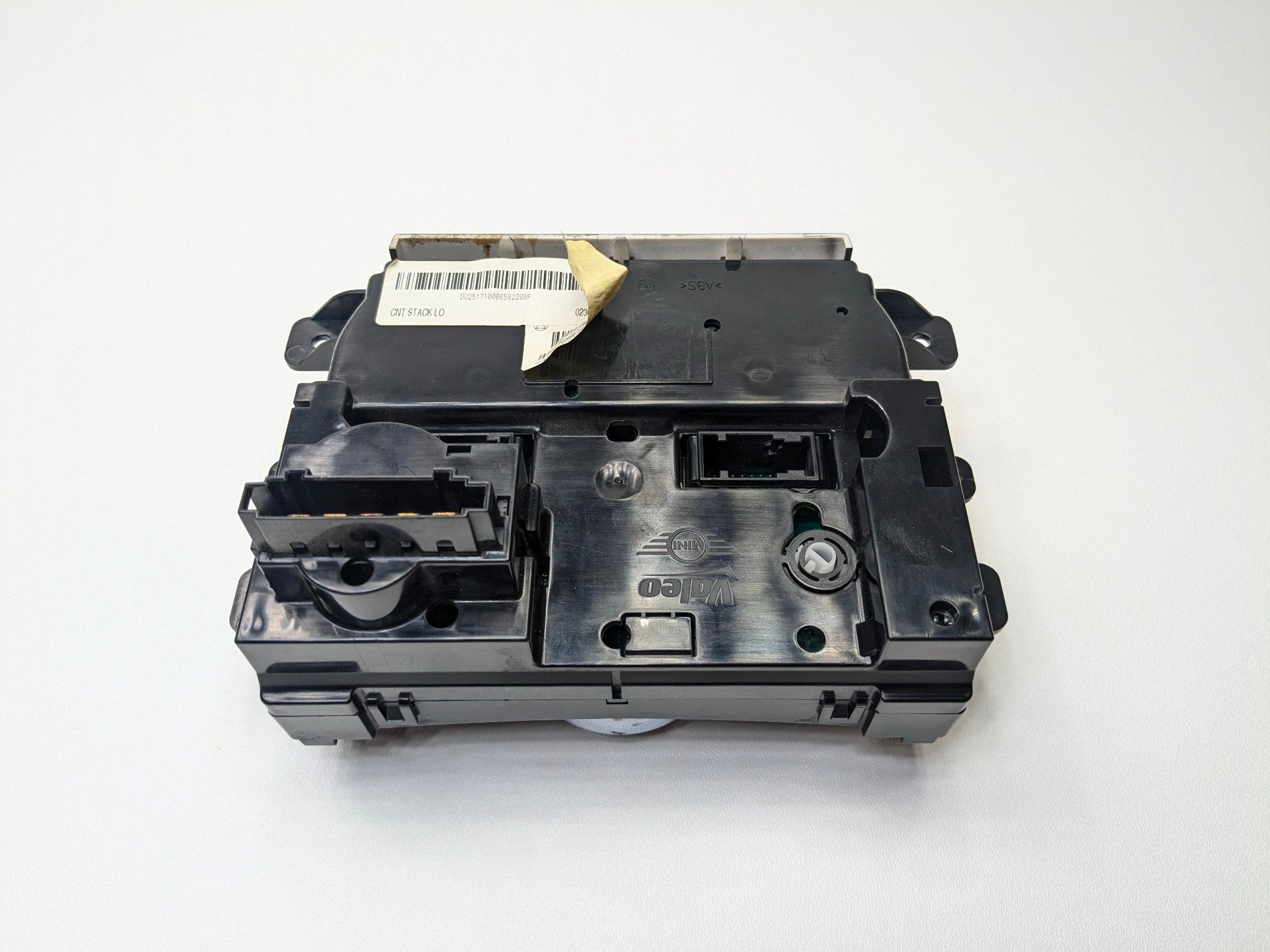 2011 - 2013 OEM MINI COOPER AC HEATER CONTROL WITH GLASS SWITCH