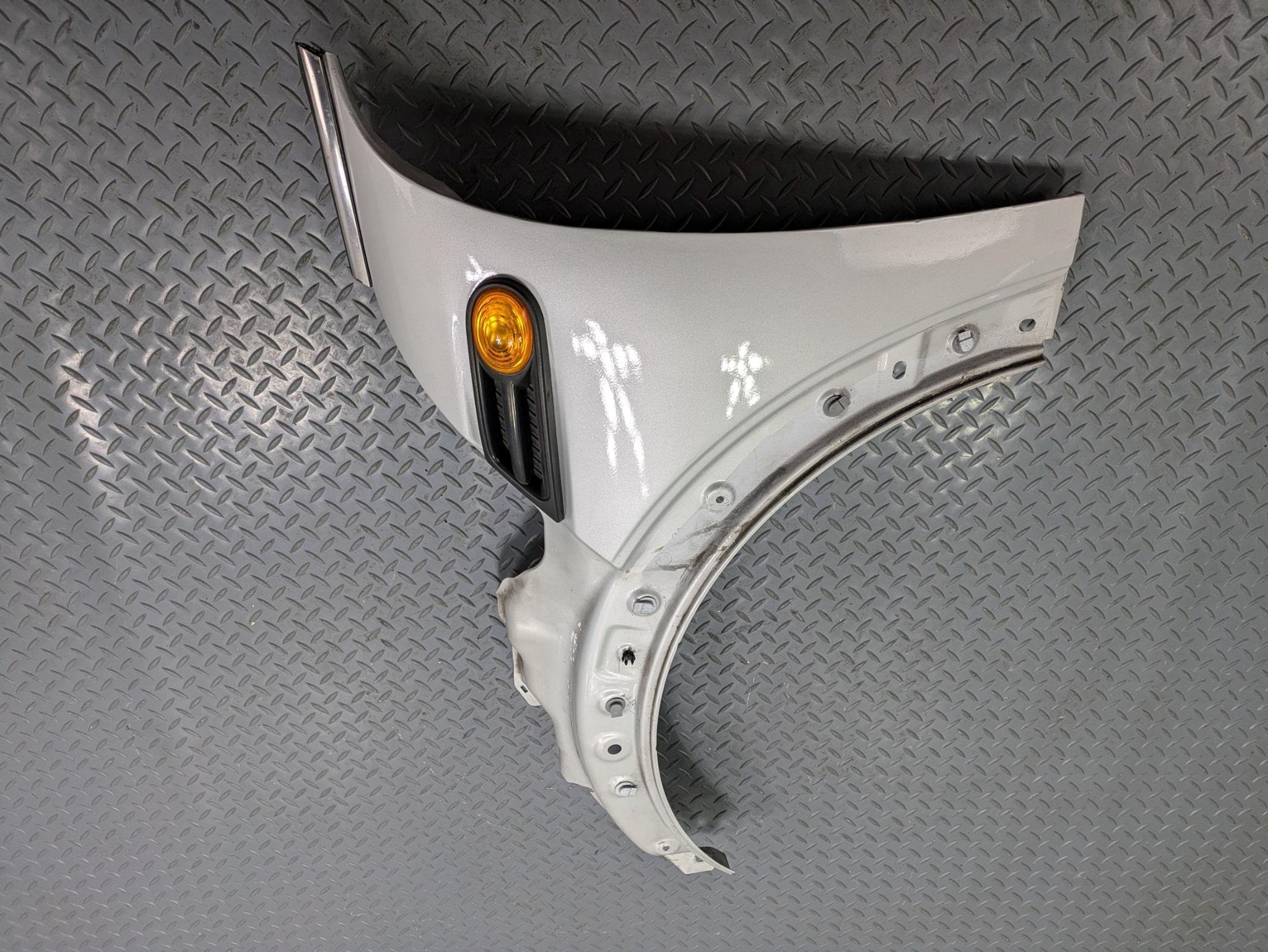 2011 - 2013 OEM MINI COOPER FRONT LEFT DRIVER SIDE FENDER SHELL PANEL COVER GRAY