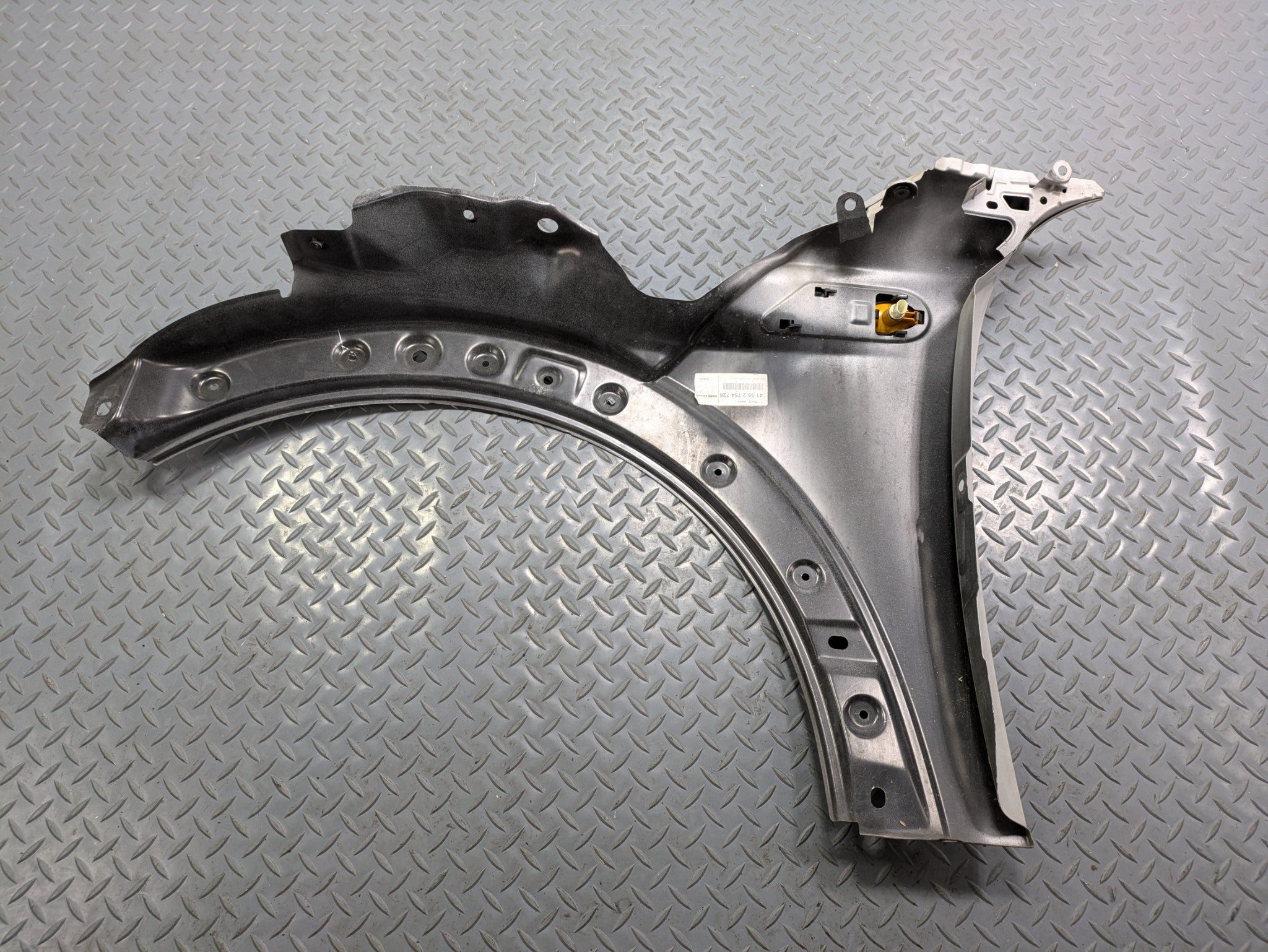 11 - 13 OEM MINI COOPER FRONT RIGHT PASSENGER SIDE FENDER SHELL PANEL COVER GRAY