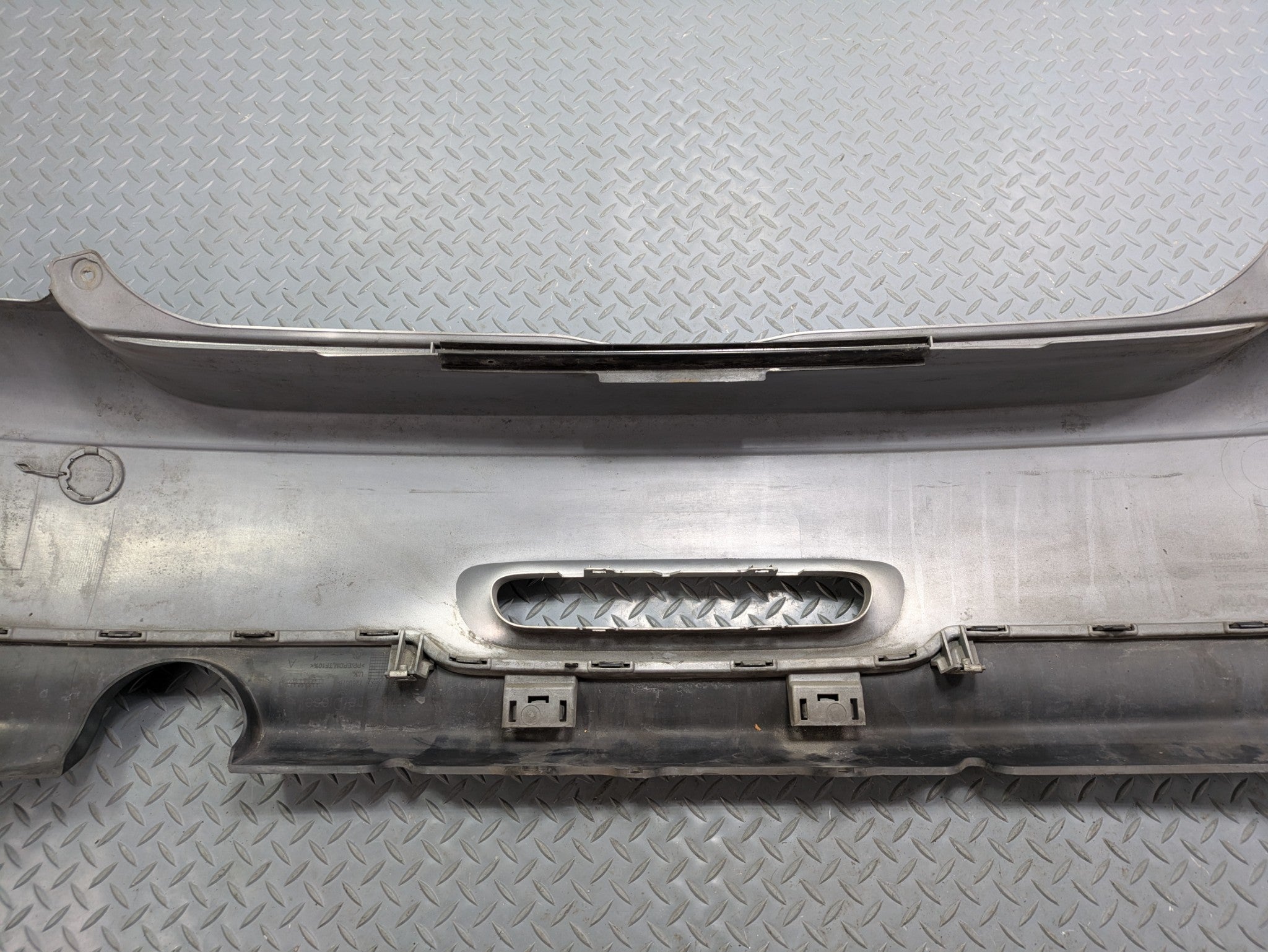 2011 - 2013 OEM MINI COOPER REAR BUMPER COVER PANEL ASSEMBLY
