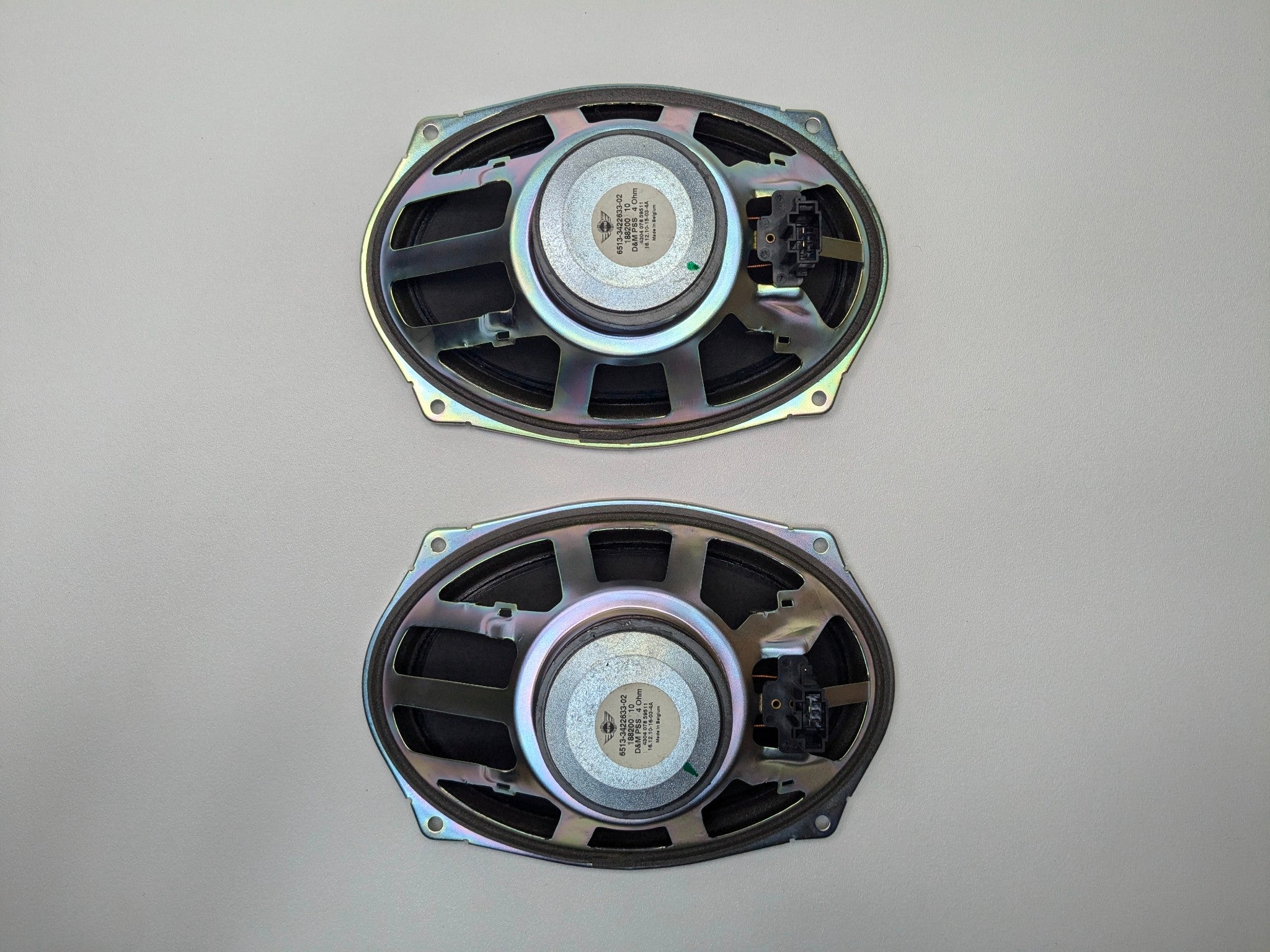2011 - 2013 OEM MINI COOPER FRONT AND REAR AUDIO SOUND SYSTEM SPEAKER SET OF 6