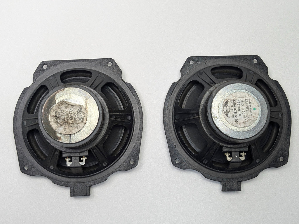 2011 - 2013 OEM MINI COOPER FRONT AND REAR AUDIO SOUND SYSTEM SPEAKER SET OF 6