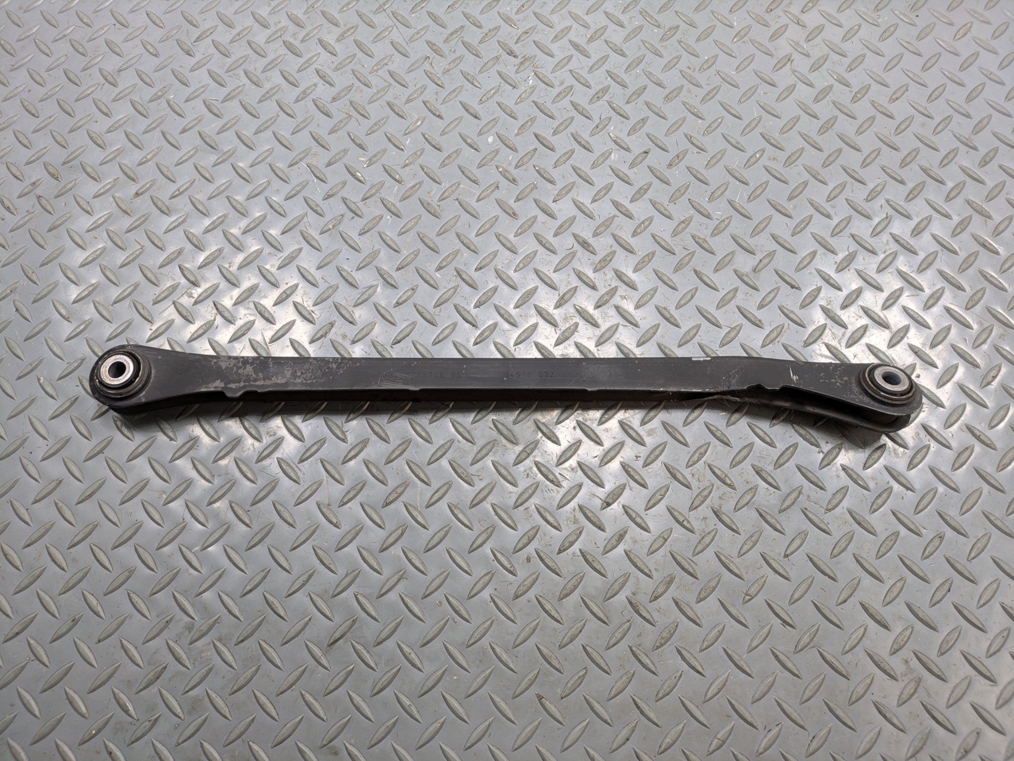 2011 - 2013 OEM MINI COOPER REAR LEFT DRIVER SIDE LOWER TRAILING CONTROL ARM