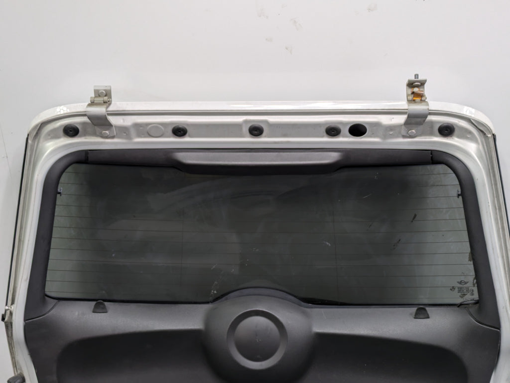 11 - 13 OEM MINI COOPER HATCHBACK REAR TRUNK TAILGATE LIFTGATE SILVER WITH GLASS