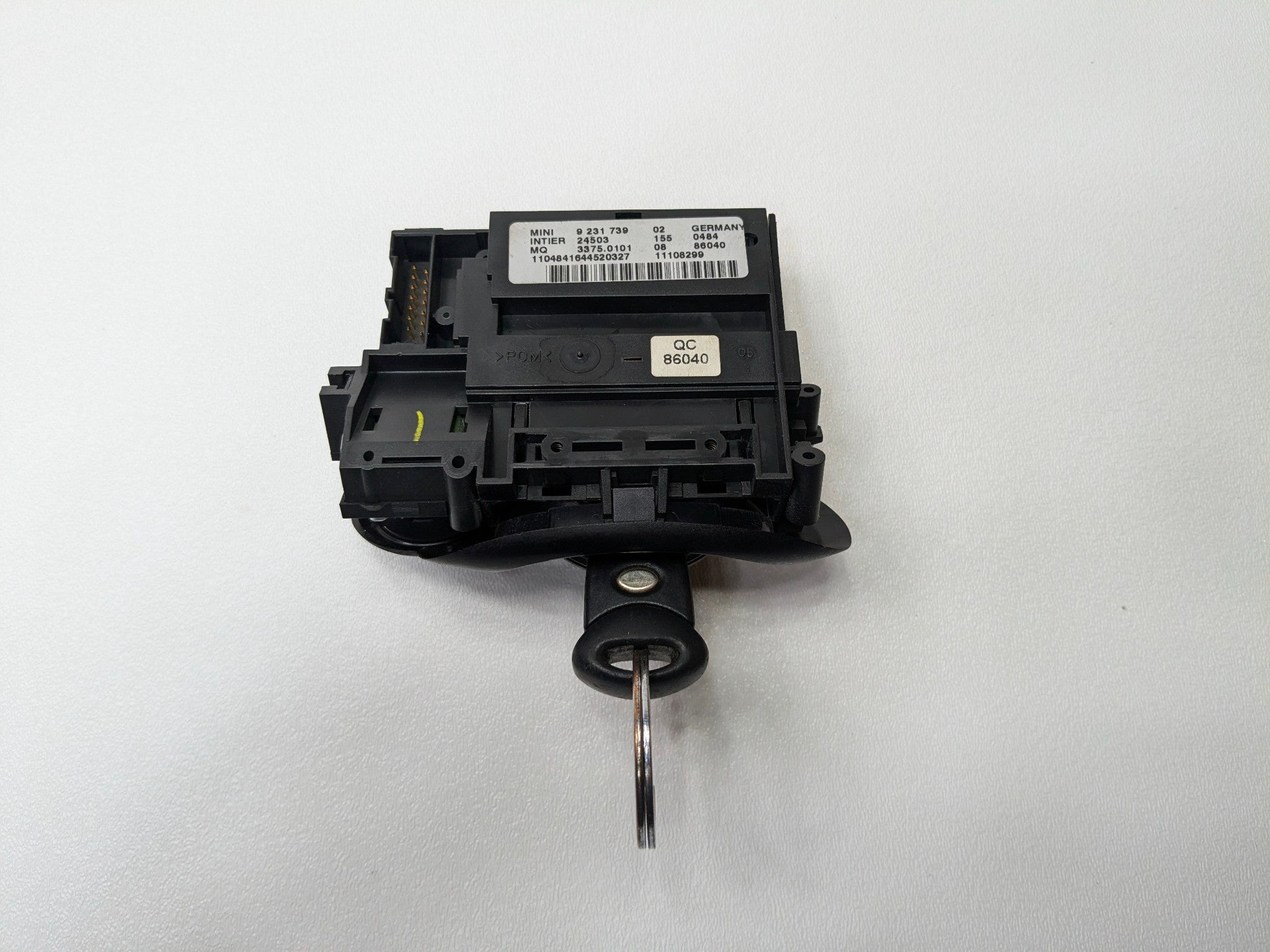 2011 - 2013 OEM MINI COOPER ENGINE START IGNITION LOCK HOLDER SWITCH WITH KEY