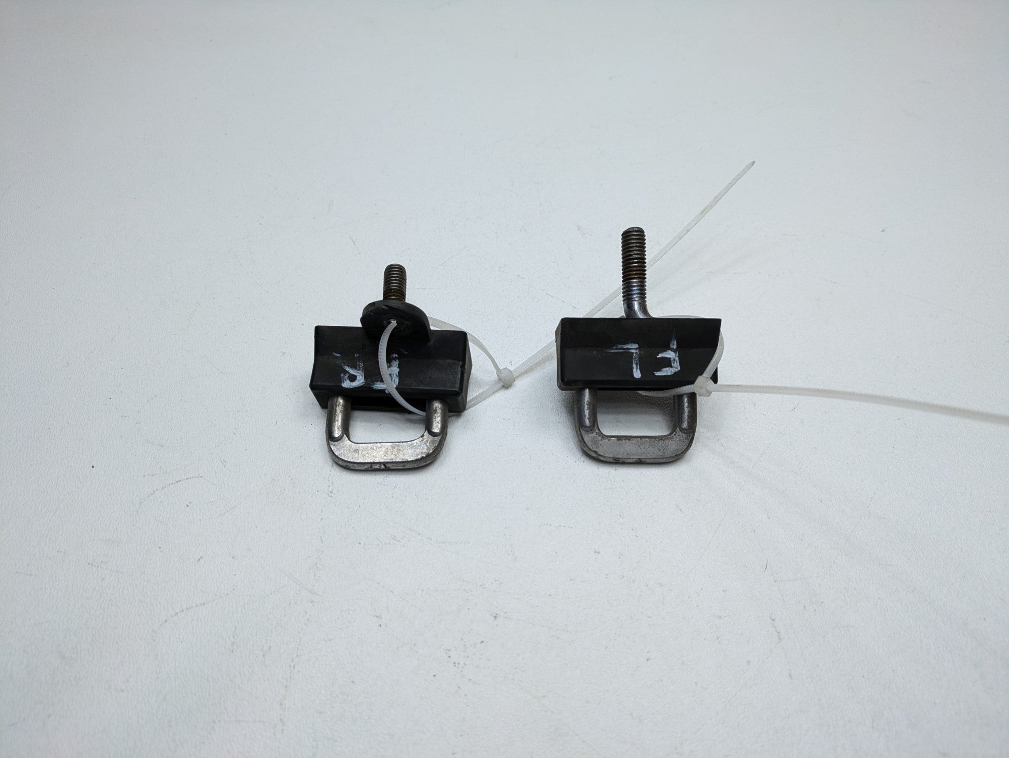 2011 - 2013 OEM MINI COOPER FRONT HOOD BONNET LOCK LATCH HOOK STRIKER SET OF 2