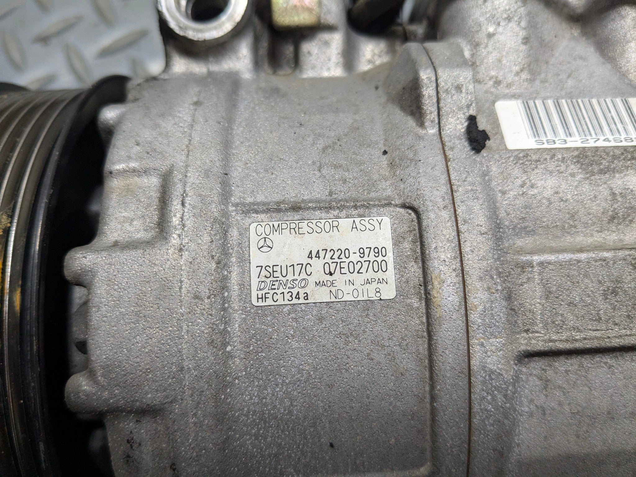 2004 - 2006 OEM MERCEDES-BENZ C230 AC AIR CONDITIONING COMPRESSOR PUMP