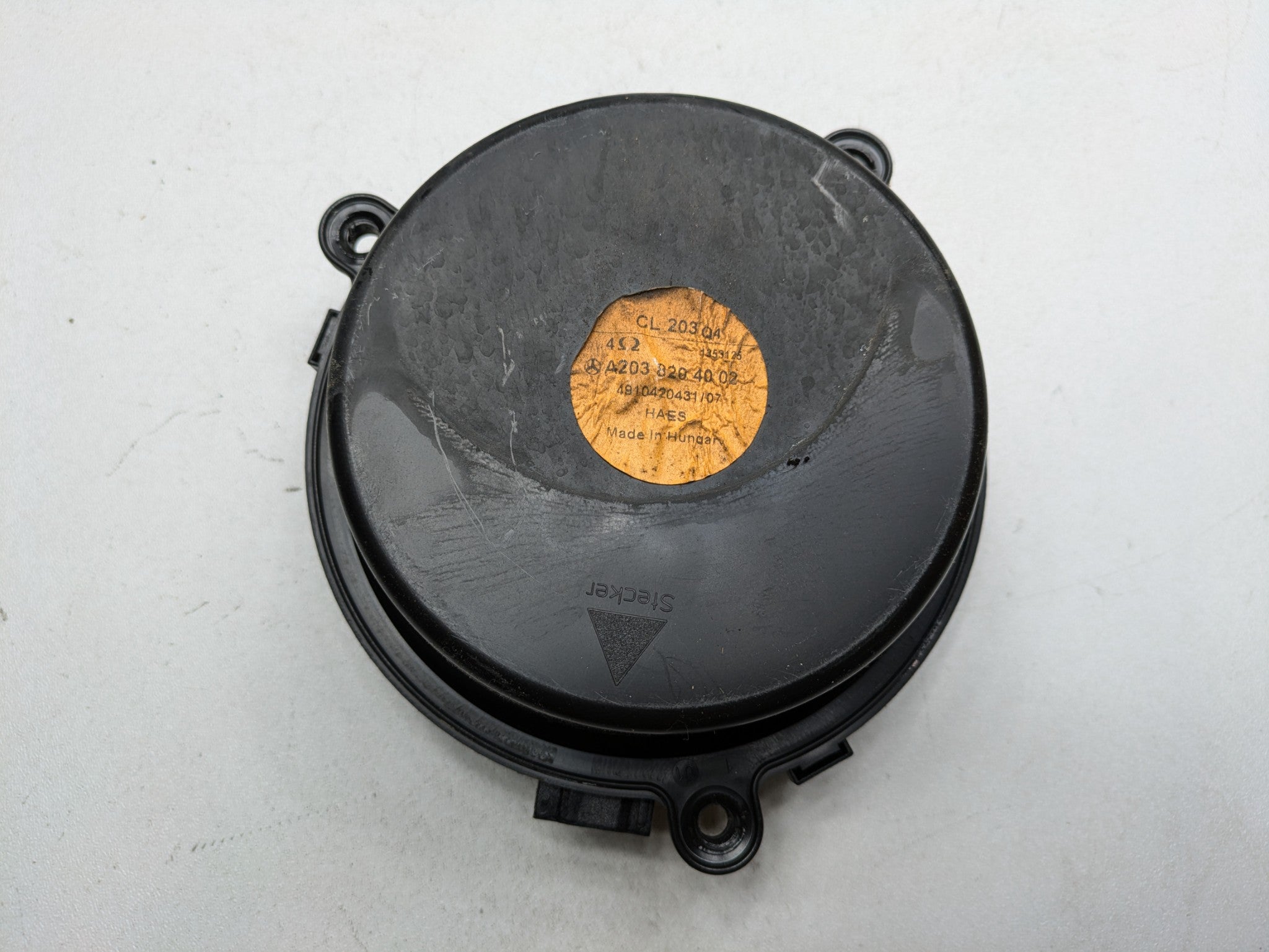 2004 - 2006 OEM MERCEDES-BENZ C230 FRONT AND REAR AUDIO SOUND SYSTEM SPEAKER SET