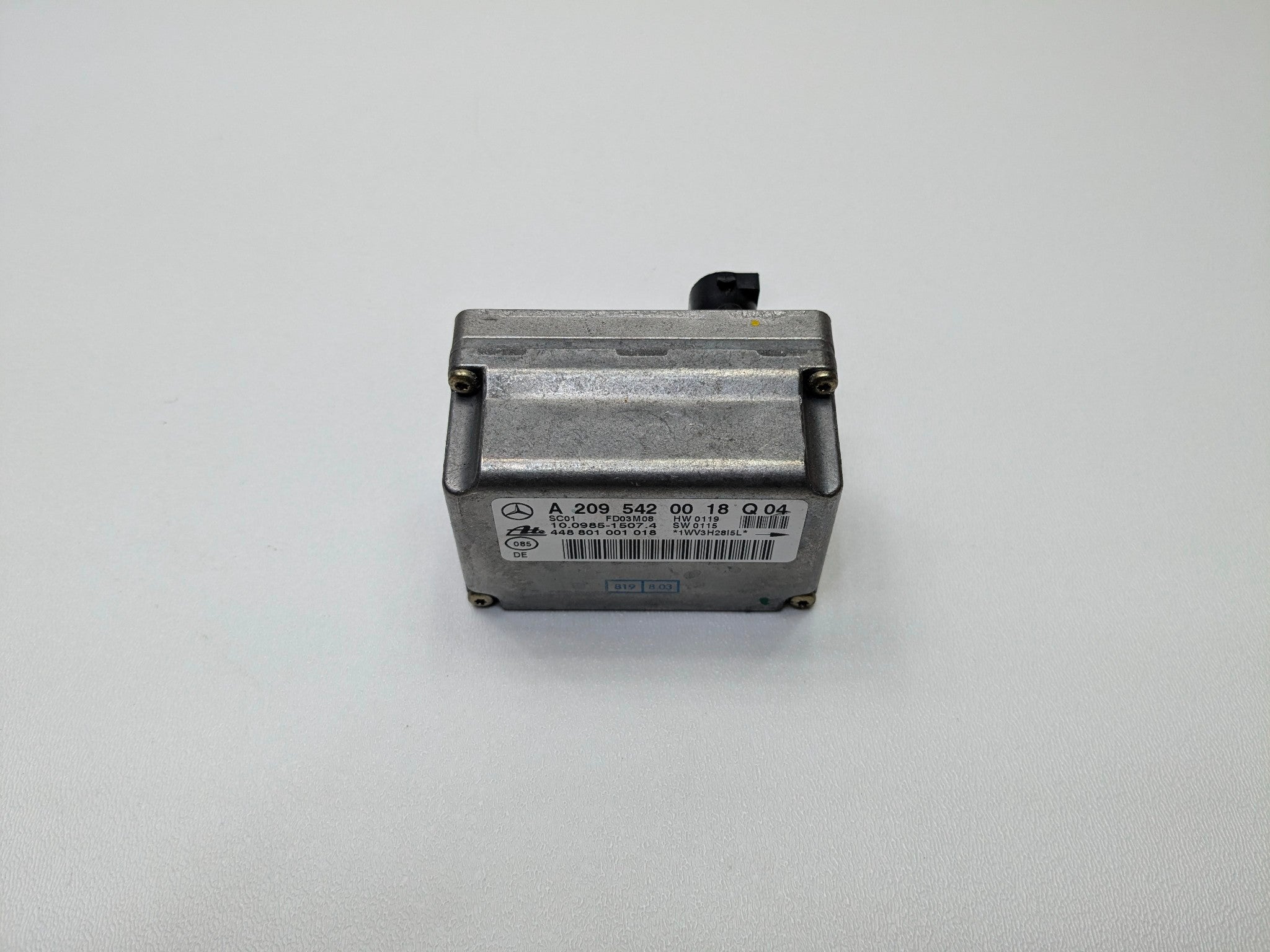 2004 - 2006 OEM MERCEDES-BENZ C230 SPEED YAW TURN RATE SENSOR MODULE UNIT