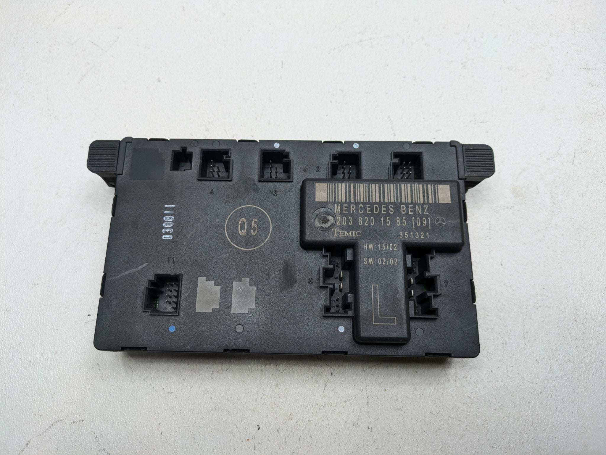 2004 - 2006 OEM MERCEDES-BENZ C230 FRONT LEFT SIDE DOOR CONTROL MODULE UNIT