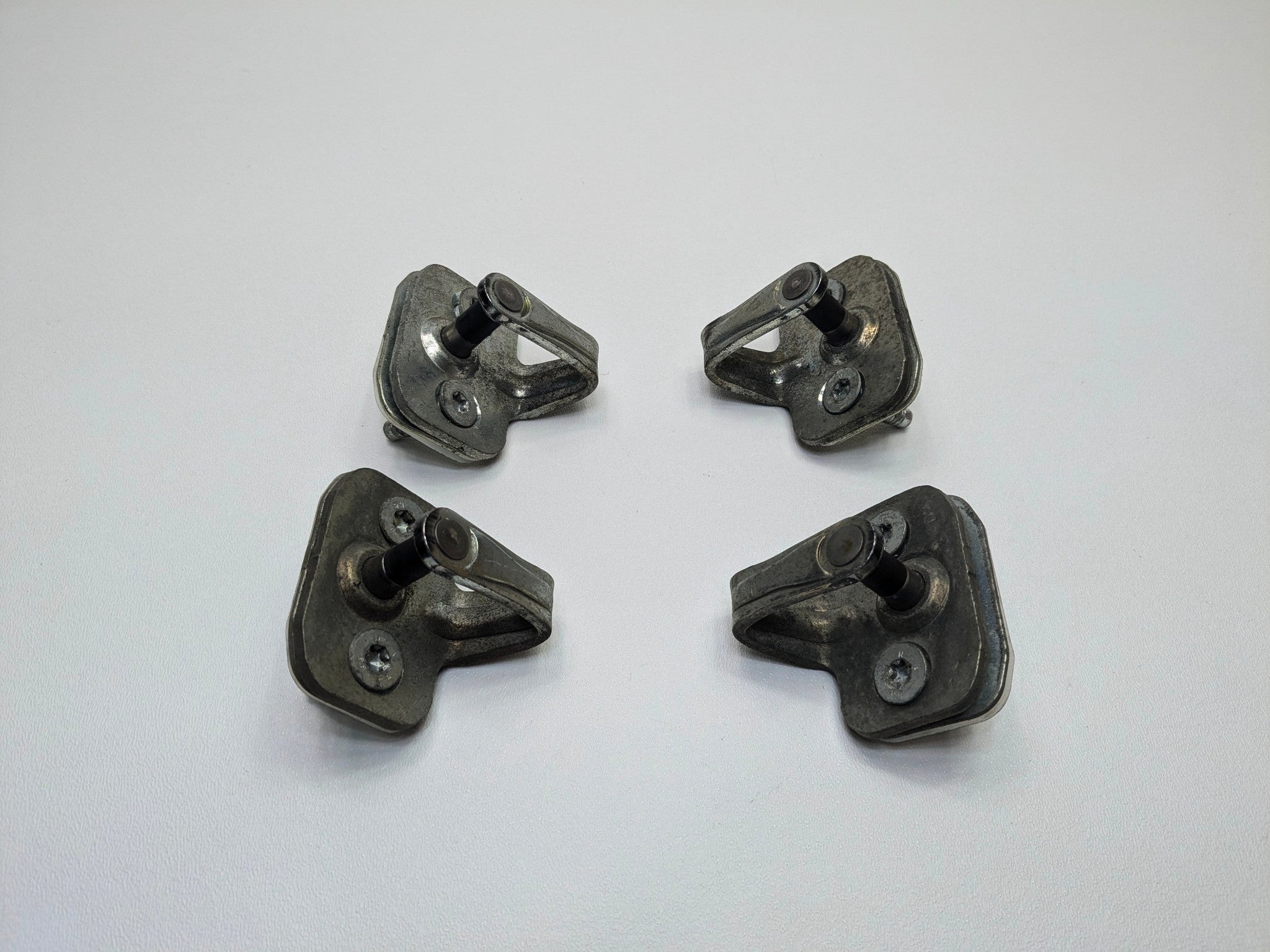 2010 - 2014 OEM CADILLAC ESCALADE ESV FRONT AND REAR DOOR LOCK STRIKER PLATE SET