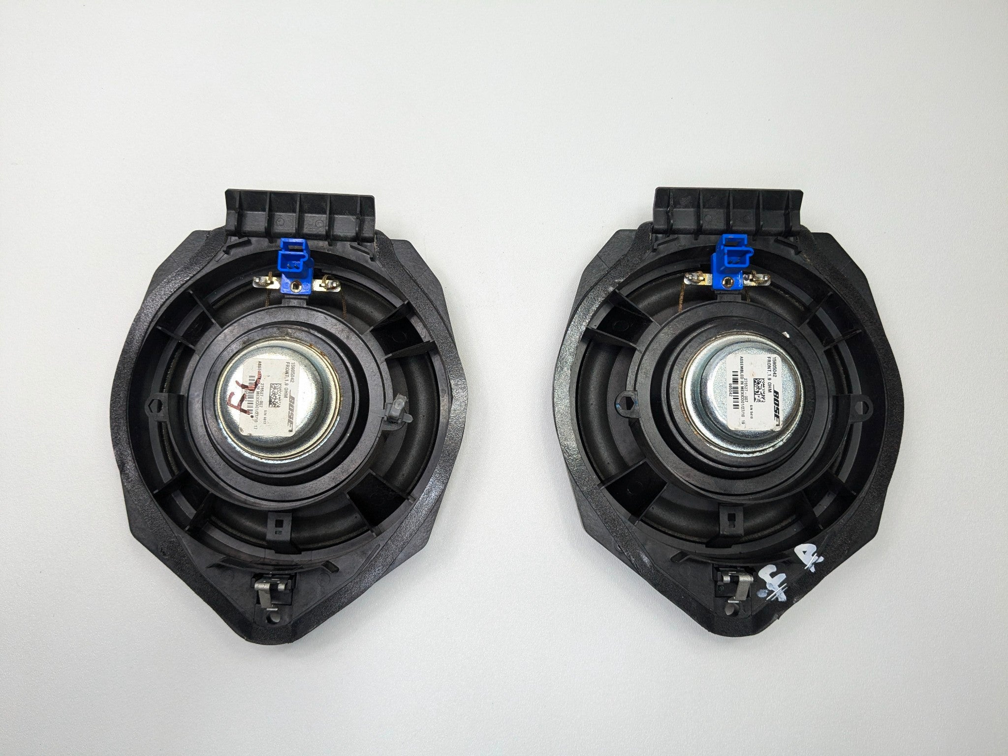 10 - 14 OEM CADILLAC ESCALADE ESV FRONT AND REAR AUDIO SOUND SYSTEM SPEAKER SET