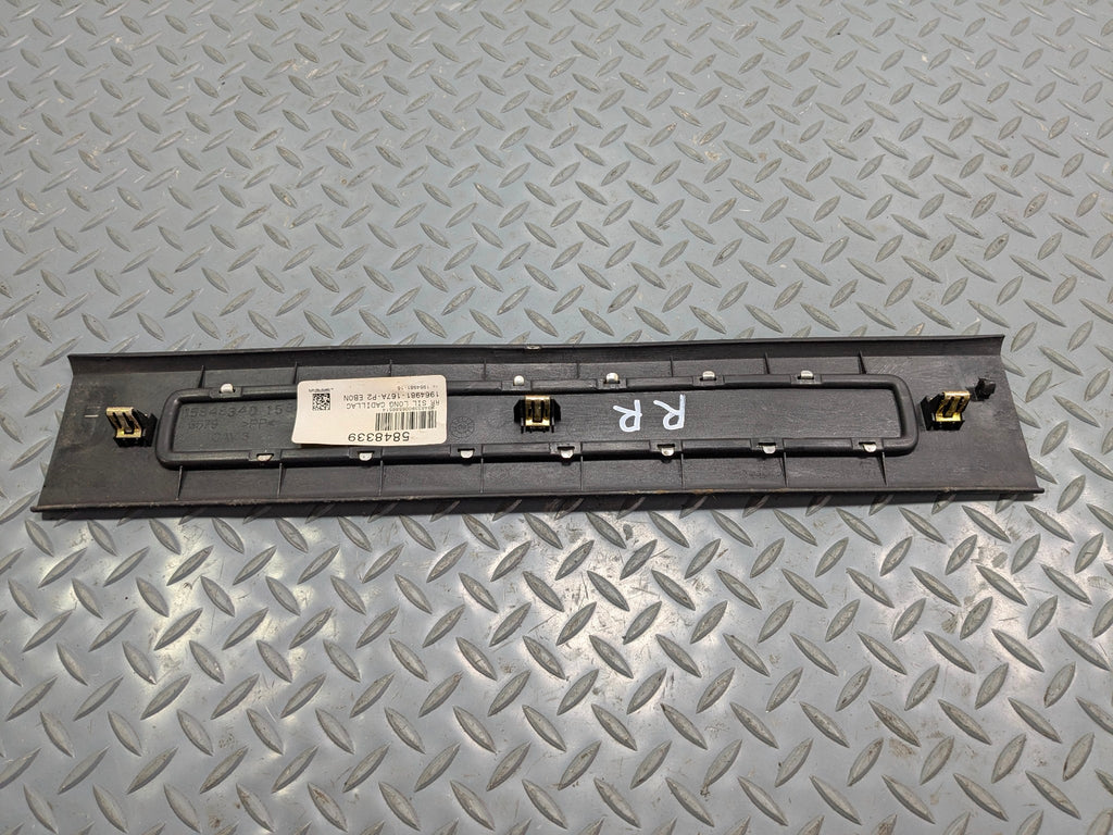 2010 - 2014 OEM CADILLAC ESCALADE ESV REAR RIGHT SIDE DOOR SILL PLATE TRIM