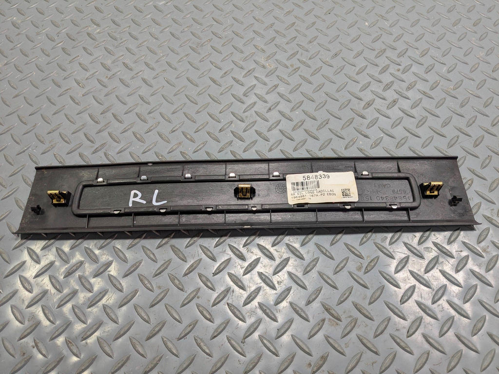 2010 - 2014 OEM CADILLAC ESCALADE ESV REAR LEFT DRIVER SIDE DOOR SILL PLATE TRIM