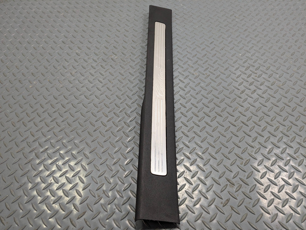 10 - 14 OEM CADILLAC ESCALADE ESV FRONT LEFT DRIVER SIDE DOOR SILL PLATE TRIM