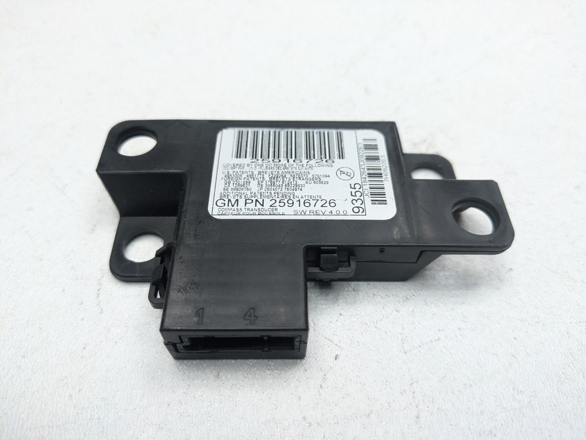 2010 - 2014 OEM CADILLAC ESCALADE ESV DRIVER ASSIST COMPASS CONTROL MODULE UNIT