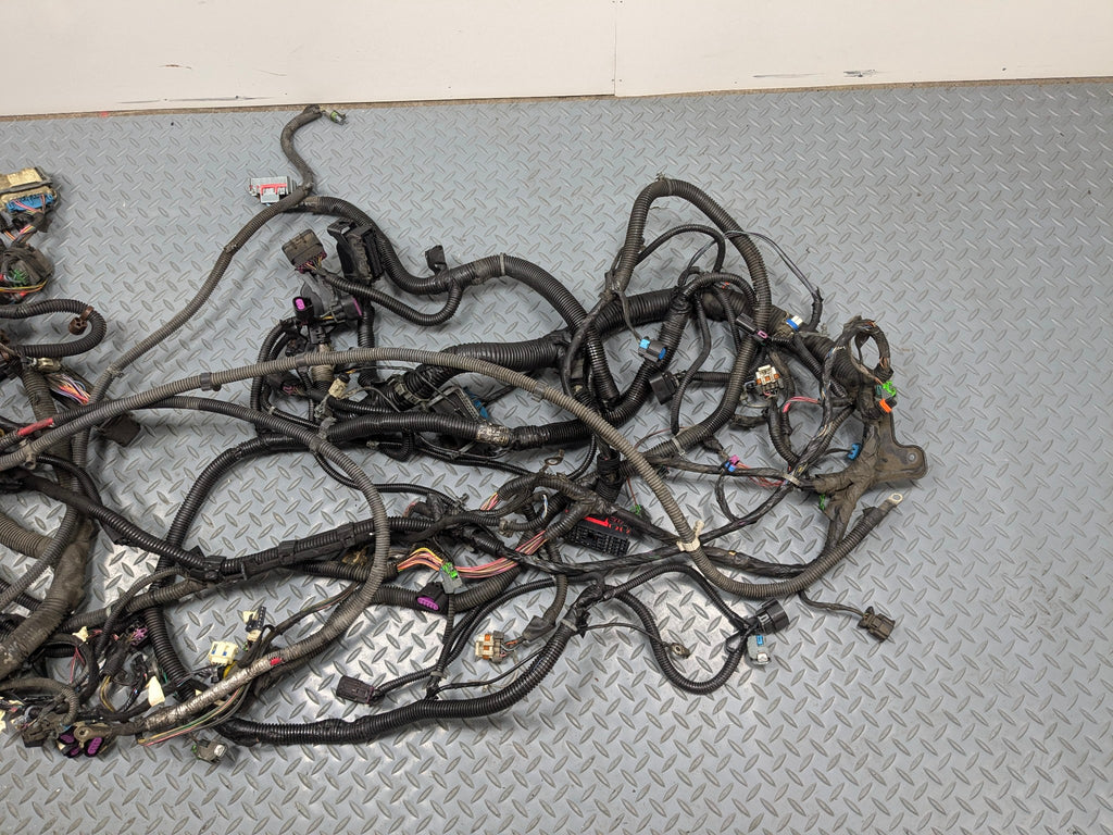 10 - 14 OEM CADILLAC ESCALADE ESV INTERIOR HOOD WIRE HARNESS CABLE AND CONNECTOR