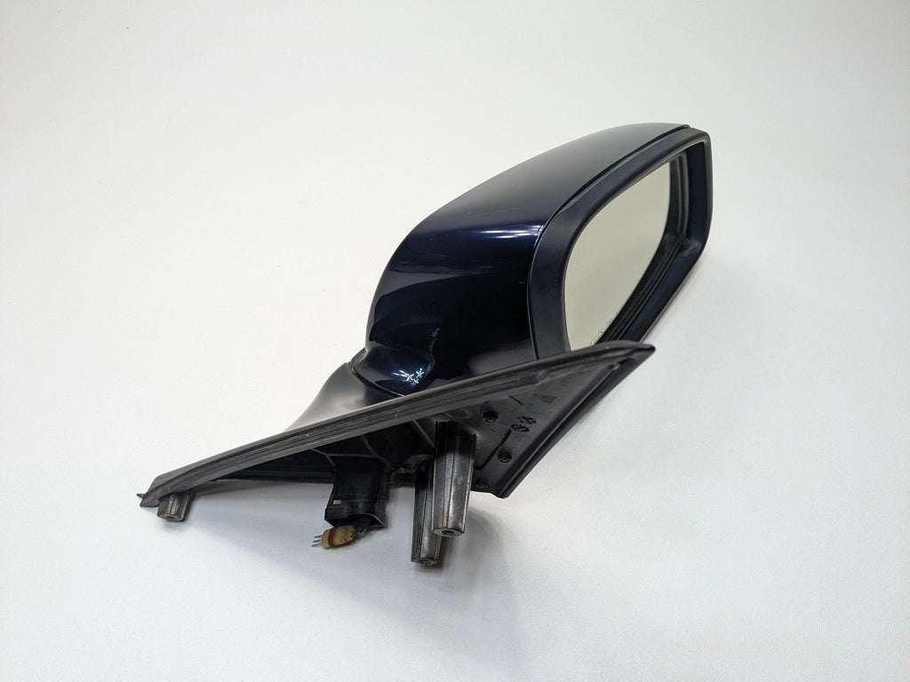 08 - 12 OEM BMW 750LI FRONT RIGHT SIDE VIEW EXTERIOR DOOR MIRROR METALLIC BLUE