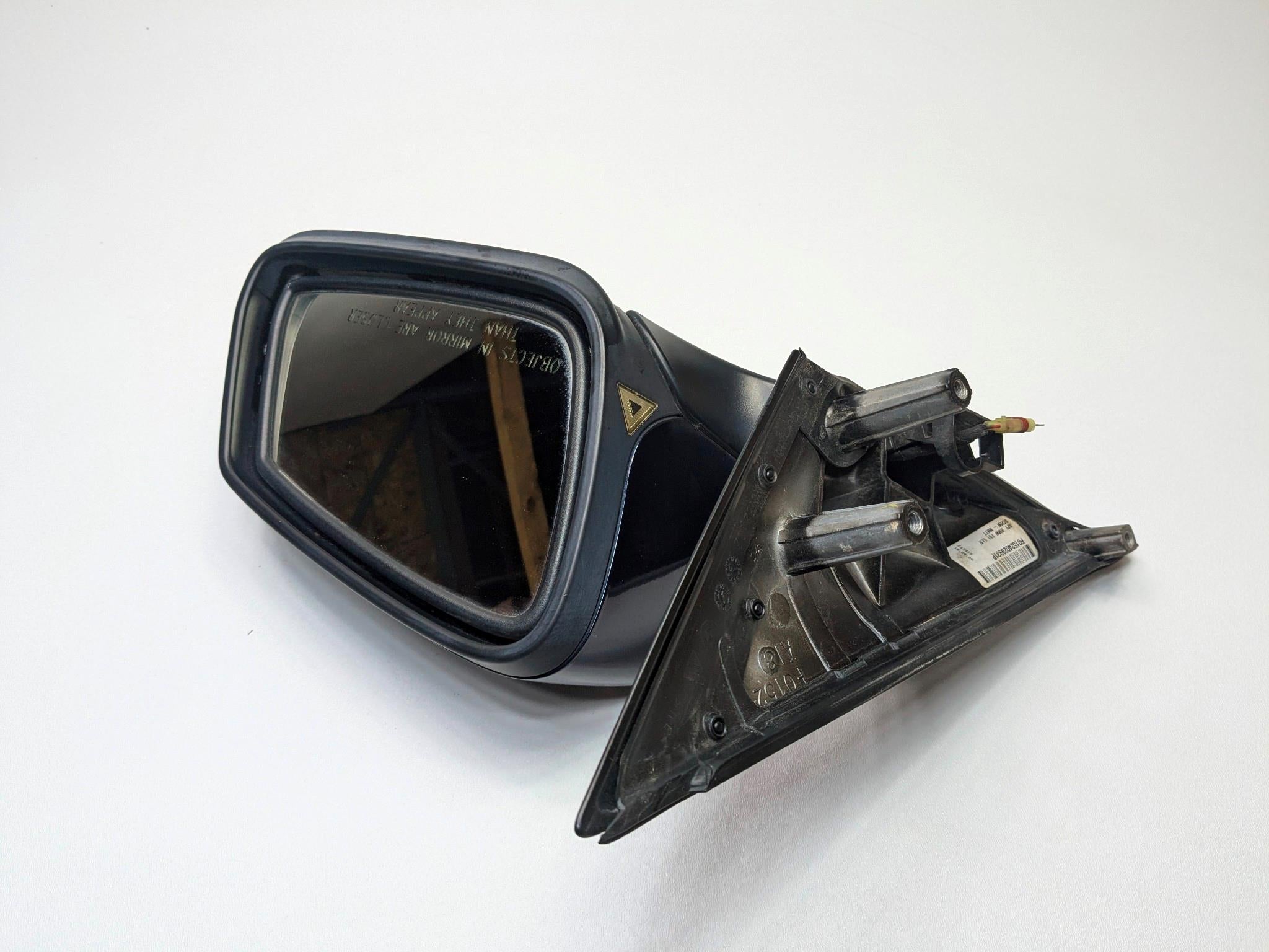 08 - 12 OEM BMW 750LI FRONT RIGHT SIDE VIEW EXTERIOR DOOR MIRROR METALLIC BLUE