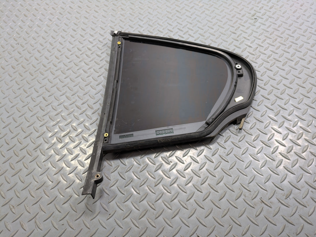 08 - 12 OEM BMW 750LI REAR RIGHT PASSENGER SIDE DOOR QUARTER VENT WINDOW GLASS