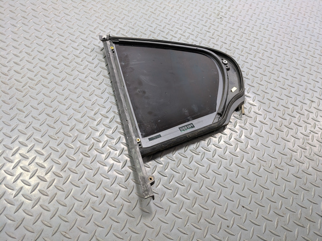08 - 12 OEM BMW 750LI REAR RIGHT PASSENGER SIDE DOOR QUARTER VENT WINDOW GLASS